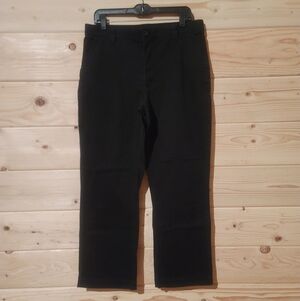 Women's Lee Straight Leg Comfort Waistband Stretch Pants Size 14x30